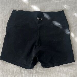 Fleo Women's Midnight Black Athletic Shorts
